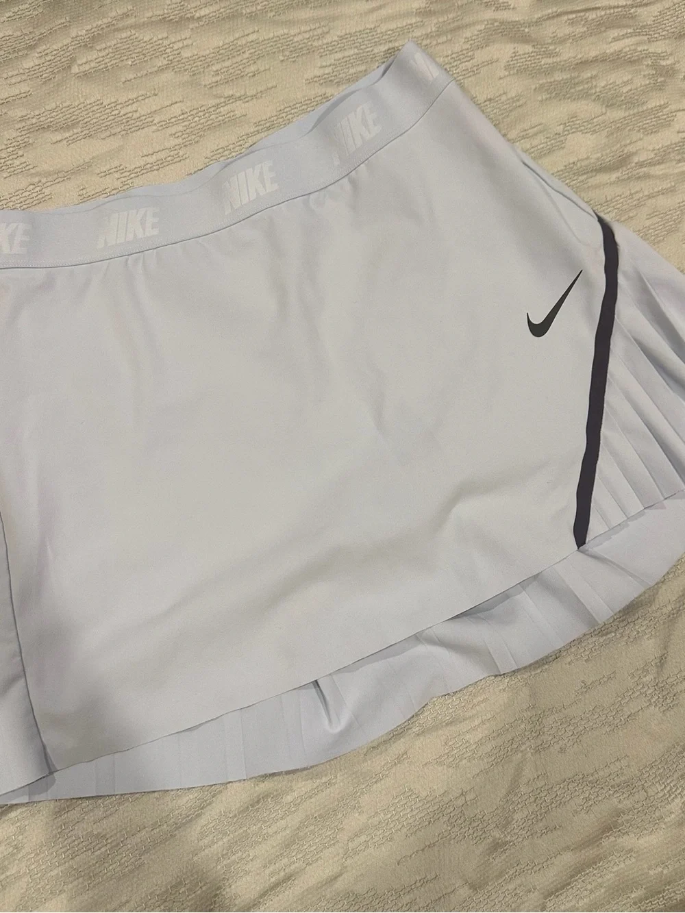 Nike Dri Fit pleated athletic golf mini skort